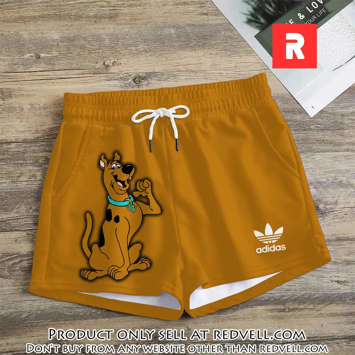 Premium scoobydoo in adidas women shorts lady beach shorts wms1075 rv5556277